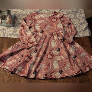 Pete & Lucy Toddler Girl Makeup Accessories Dress/ 3T